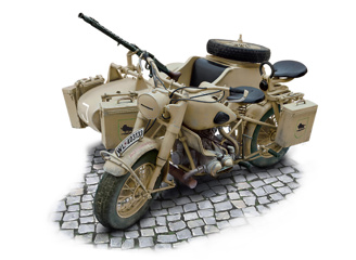 The Hobby Company BMW R75 WITH SIDECAR