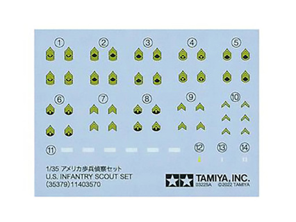 1/35 Us Infantry Scout Set