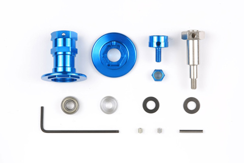 F104 Alu Diff Housing Set