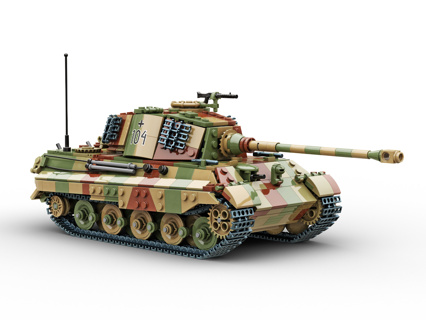 King Tiger (Tiger ll) In Camo