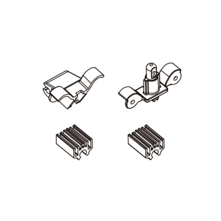 Fr. Shock Absorber Frame
Wire clamp    2PCS
