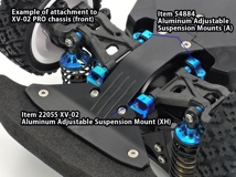 Xv-02 Alu Adj Suspension Mount