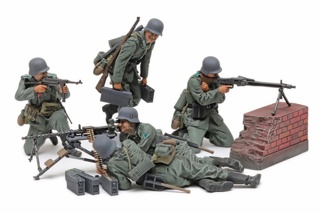 1/35 German MG Team Mid-WWII 