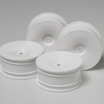 White Dish Wheel (26Mm/Offo) X 2