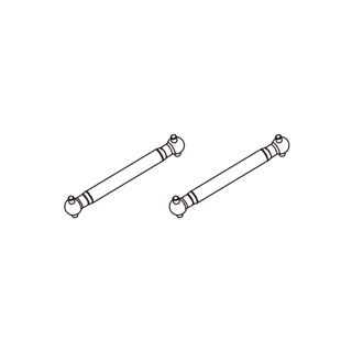 Rr.Transverse shafts 2pcs