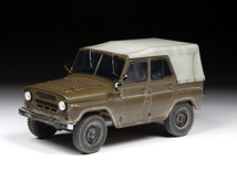 UAZ-469 Soviet 4WD off-road  vehicle	