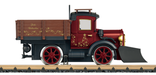 Christmas Rail Truck